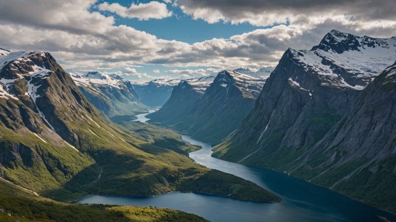Norges fjell, fjellturer i Norge, Galdhøpiggen, lokal mat, kulturelle opplevelser, sikkerhetstips for reise