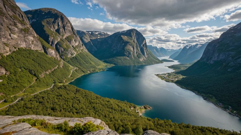 Norge reise, naturutforskning, skjulte perler, lokal kultur, reisesikkerhetstips, pakkeguide, lokal mat.