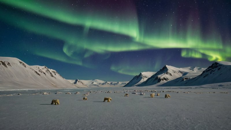 Svalbard, arktisk økosystem, dyreliv, reisetips, lokal mat