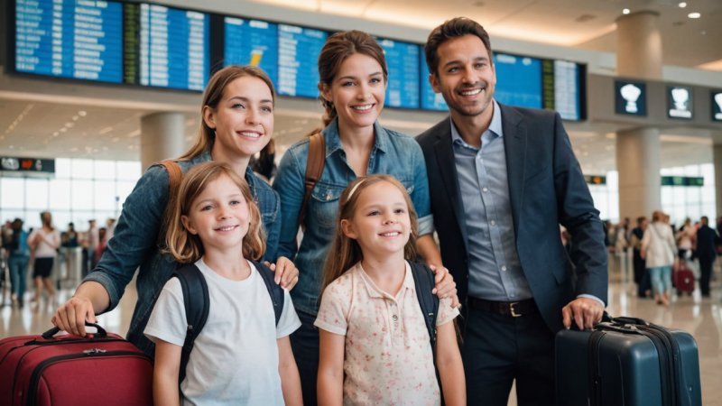 familie reise, direktefly, mellomlandinger, reisetips, fly med barn