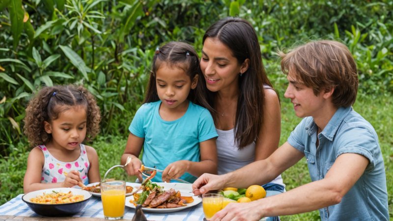 familieferie, ferieplanlegging med barn, reisetips for familier, kulturelle opplevelser, reisesikkerhet, lokal mat