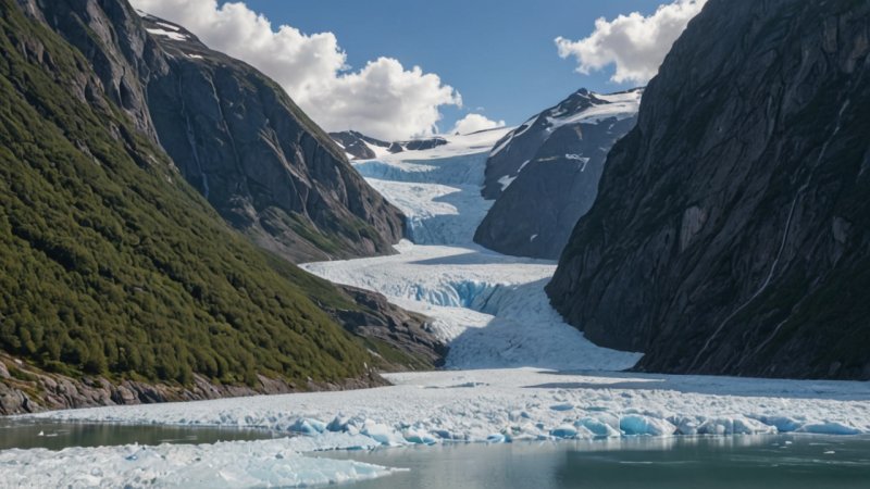 norske isbreer, Norge reise, brevandring, utendørs eventyr, naturutforskning