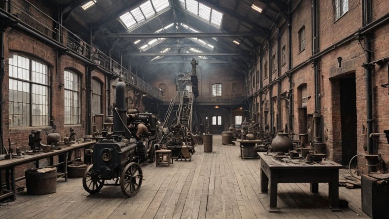 industriell revolusjon, kulturminner, Storbritannia, Norge, kulturelle opplevelser, bevaring