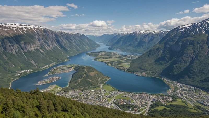 Sogndal, kulturelle opplevelser, fjord, lokal mat, folkemuseum, festivaler, vandring, historiske steder