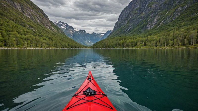 kanopadling, kajakkpadling, Norge, innsjøer, friluftsliv, reisetips