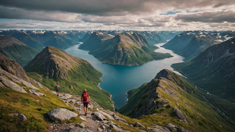 Norge fotturer, topp fotturer i Norge, fjellvandring Norge, utendørs eventyr, reisetips Norge