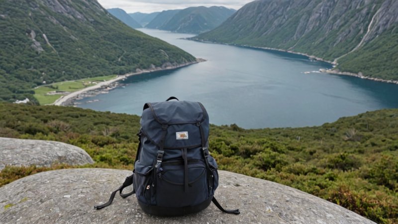 ryggsekk, pakkeguider, reisetips, Norge, Sørlandet, lett reise
