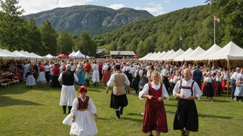 norske festivaler, lokal mat, musikkarrangementer, kulturelle opplevelser, matfestivaler