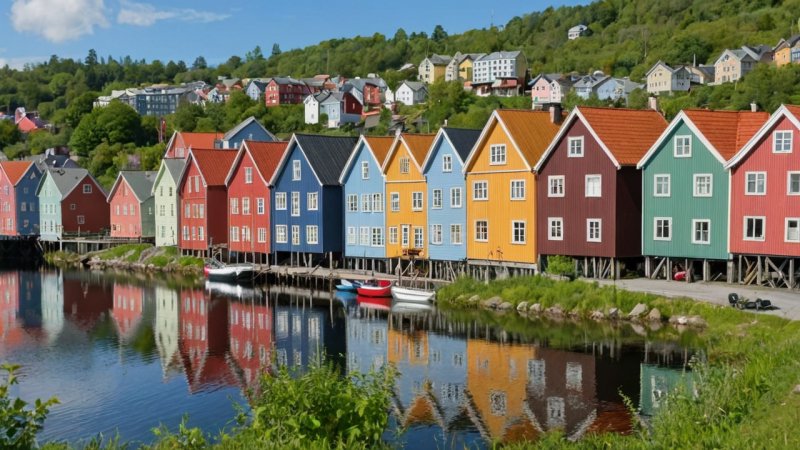 familievennlige aktiviteter, Trondheim, Norge, muséer, naturopplevelser, lokale markeder