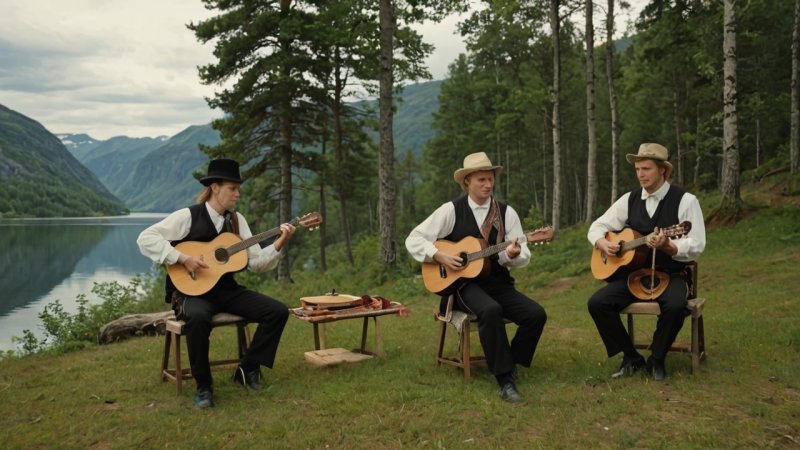 norsk folkemusikk, tradisjonelle instrumenter, kulturarv, moderne tolkninger, musikkfestivaler
