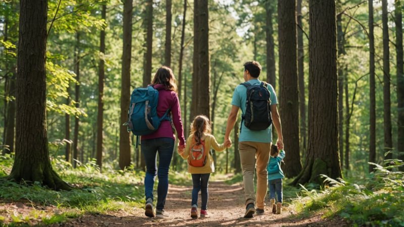 reise med barn, naturlæring, familietips, aktiviteter, miljøvennlig reise