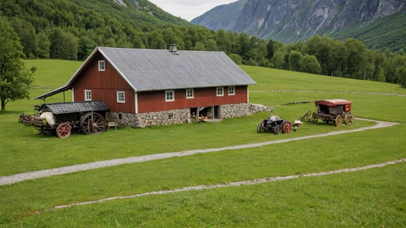 norsk mattradisjon, gårdsbesøk, restaurantopplevelser, lokal mat, kulturelle innsikter