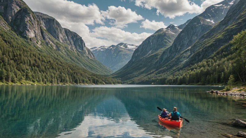 fiske i Norge, padling i Norge, norske innsjøer, friluftsopplevelser, kulturelle opplevelser i Norge