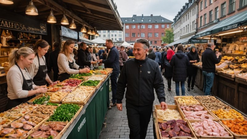 Oslo, norsk mat, mat historie, kulinariske opplevelser, lokale markeder, tradisjonelle retter, moderne gastronomi