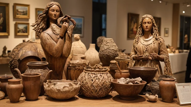 norsk kunst, tradisjonelt håndverk, moderne kunst, kulturelle opplevelser, håndverksmarkeder, kunstkurs