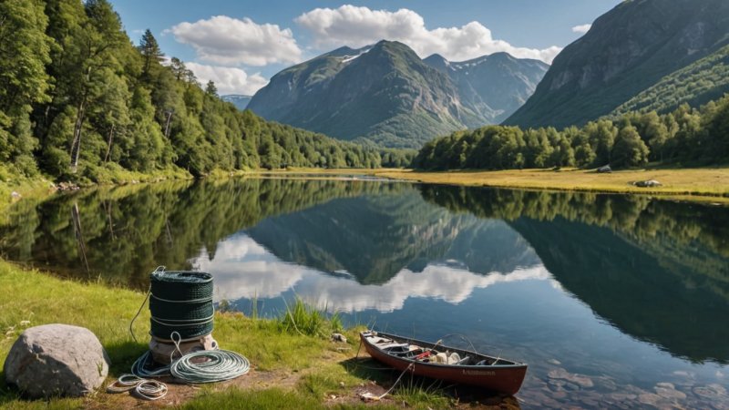 fiske i Norge, elvefiske, innsjøfiske, norsk natur, bærekraftig fiske