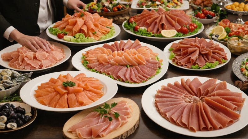 norsk kaldmat, røkt laks, koldtbord, sild, fiskesalat, spekemat