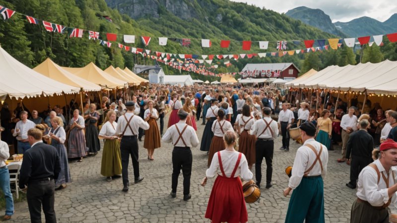 norske folkemusikkfestivaler, kulturelle opplevelser, tradisjonell musikk, lokal mat, reisetips