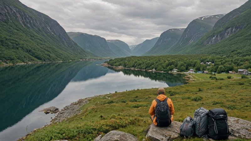 Tinn reise pakkeguide, minimalistisk pakking, overpakking, reisetips, Norge reise