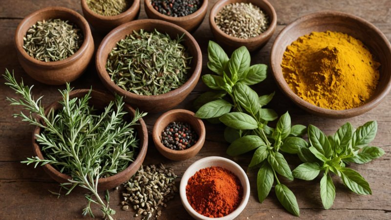 norske krydder, urter, lokal mat, norsk matlaging, matopplevelser