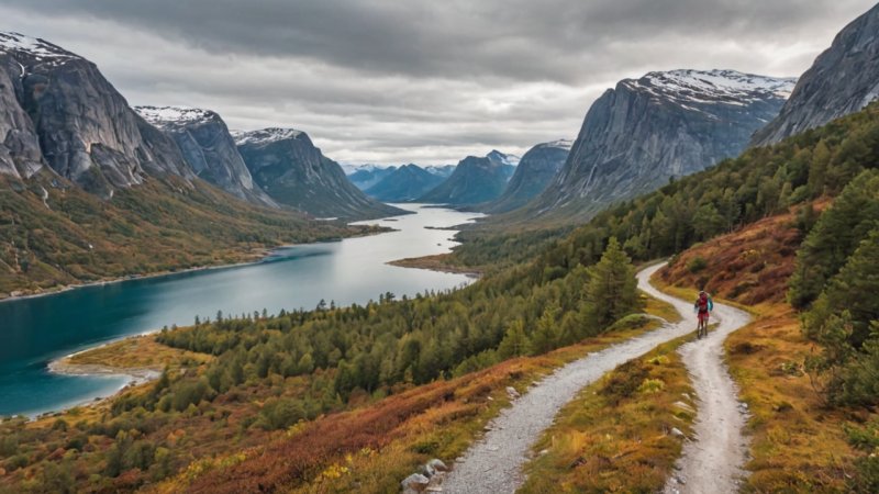 aktiv ferie, høstferie, fotturer, sykling, kajakkpadling, norsk mat, reisetips