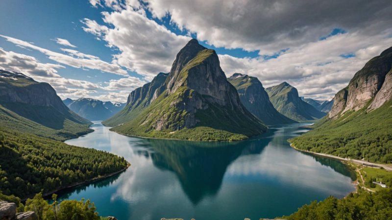 Norge elver, innsjøer i Norge, naturutforskning, kulturelle opplevelser, reisetips, lokal mat