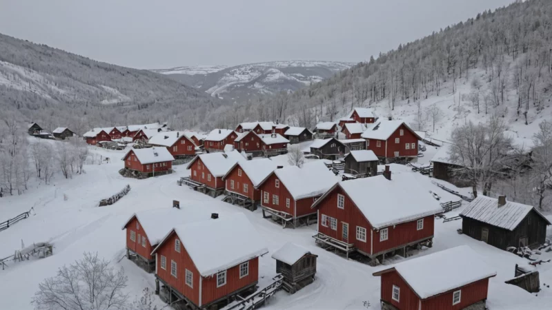 Røros, vintertur, pakkeguide, vinteraktiviteter, lokal mat, kulturelle opplevelser