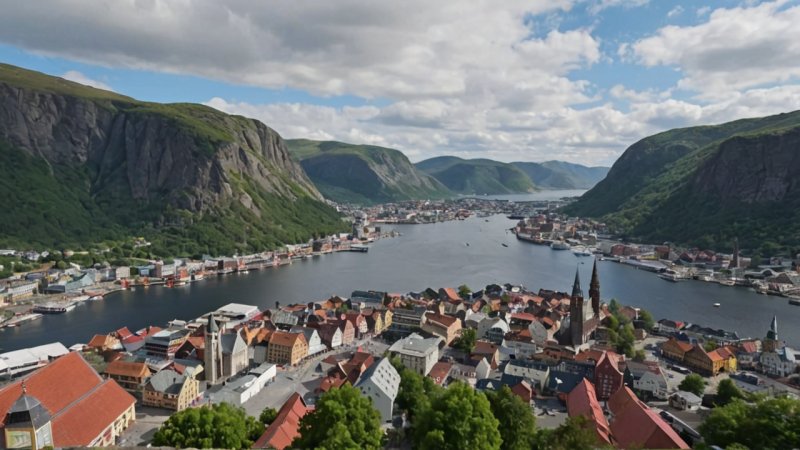 historiske steder, reise i Norge, norsk kultur, Bergen, Trondheim, Røros, stavkirke
