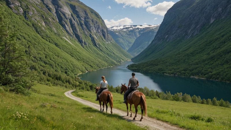 hesteridning, naturopplevelser, reise i Norge, eventyr, bærekraftig turisme, utendørs aktiviteter