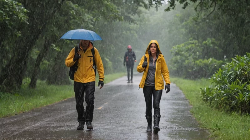 uventet vær, reisetips, pakking for reise, utendørsaktiviteter, holde humøret oppe