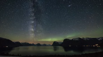 stjernespeiding, Norge, reisemål, nattehimmel, astronomi, naturskjønnhet