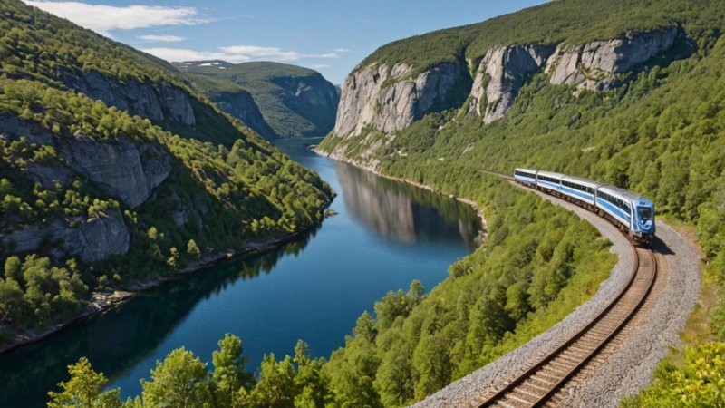 bærekraftig reise, Norge, tog vs bil, miljøpåvirkning, reise kostnader, komfort, fleksibilitet, reiseopplevelse