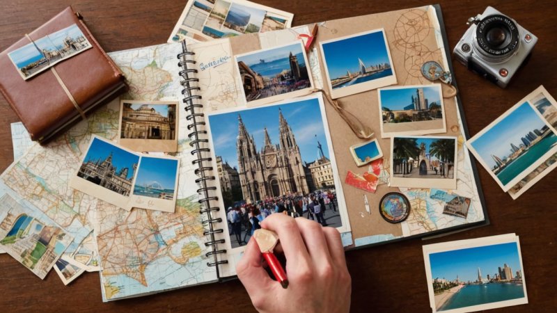 reise minnebok, reise minner, reisetips, lage en minnebok