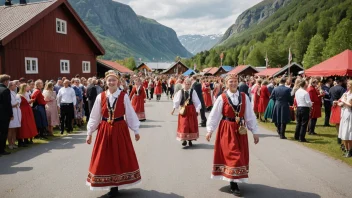 norske høytider, kulturelle opplevelser, tradisjonelle feiringer, jul i Norge, 17. mai, påsketradisjoner