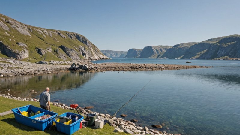 fiskehelg, Sørlandet, pakkeguide, fiskeutstyr, Norge, friluftsliv